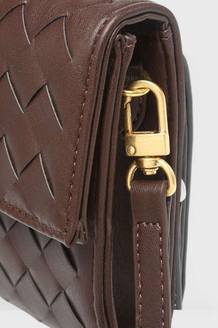 Melanie Clutch with Gold Knot Detail