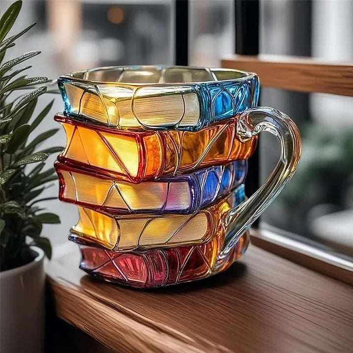 Mystical Book | Stained Glass Mug