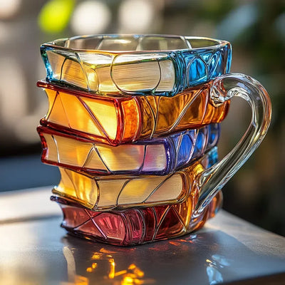 Mystical Book | Stained Glass Mug