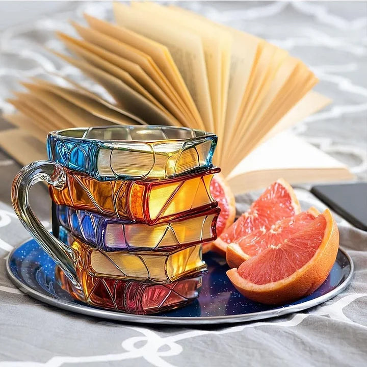 Mystical Book | Stained Glass Mug