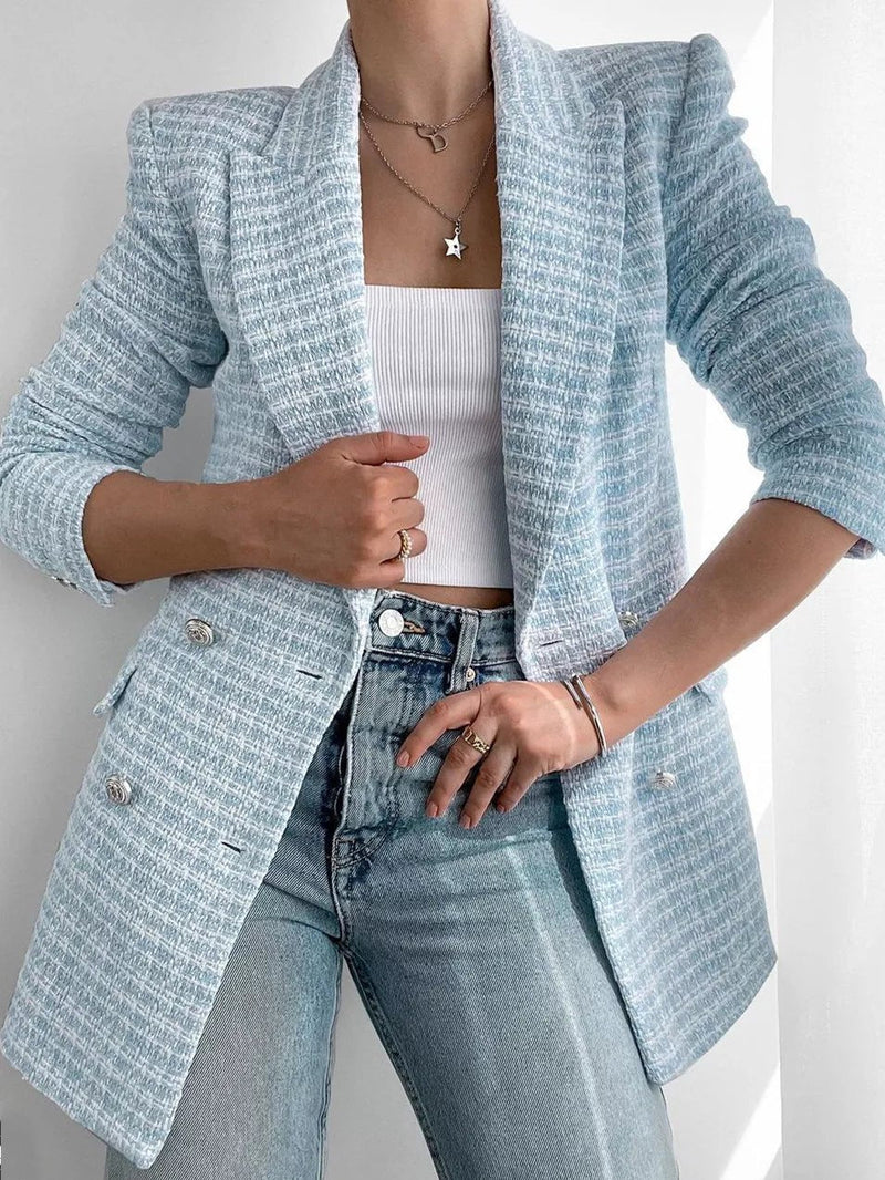 JENNIE | ELEGANT TAILORED CHARM BLAZER WITH TUMMY COVERAGE