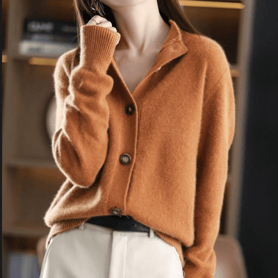 ANNETTE | ELEGANT KNITTED CASHMERE VEST