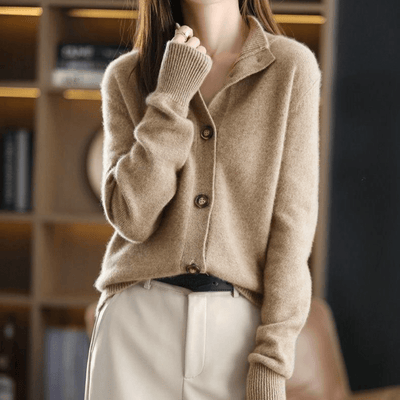ANNETTE | ELEGANT KNITTED CASHMERE VEST