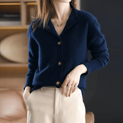 ANNETTE | ELEGANT KNITTED CASHMERE VEST