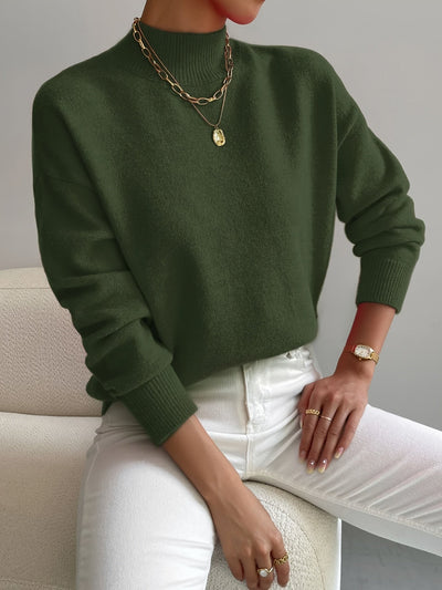 MARIA | LUXURIOUS ELEGANT TURTLENECK SWEATER