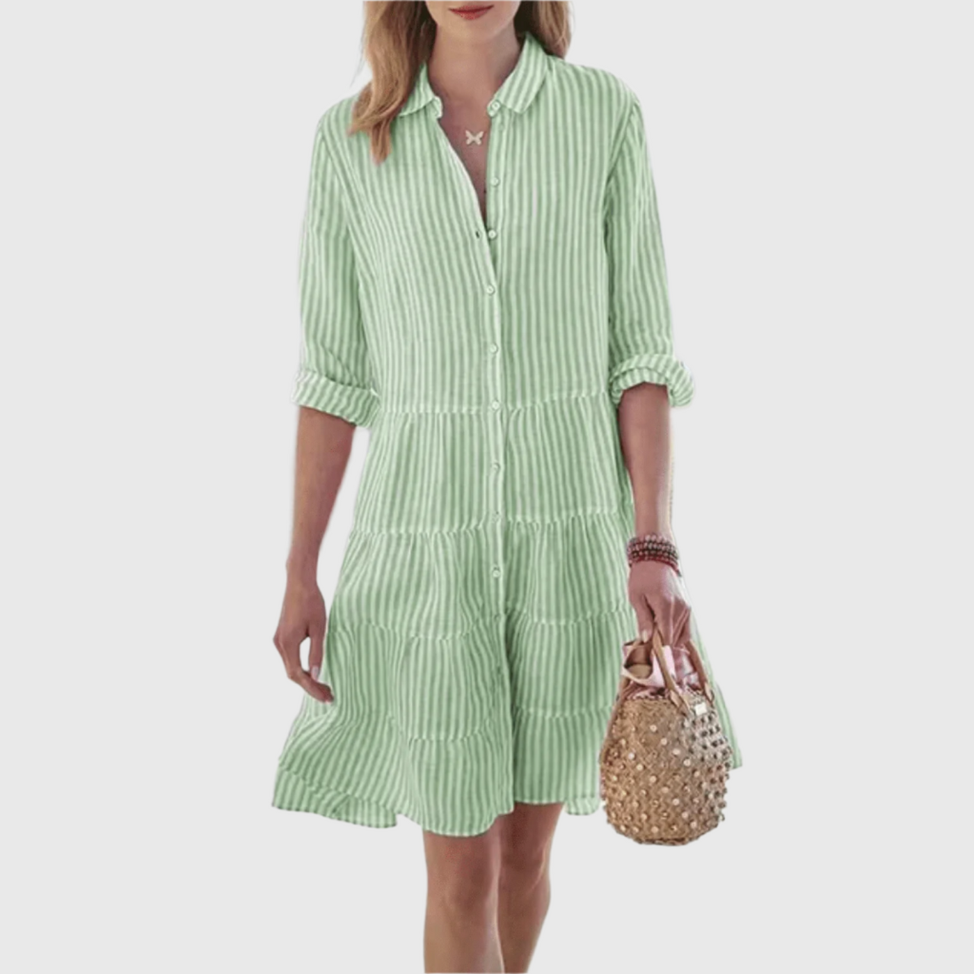 Judith - Breezy Striped Dress